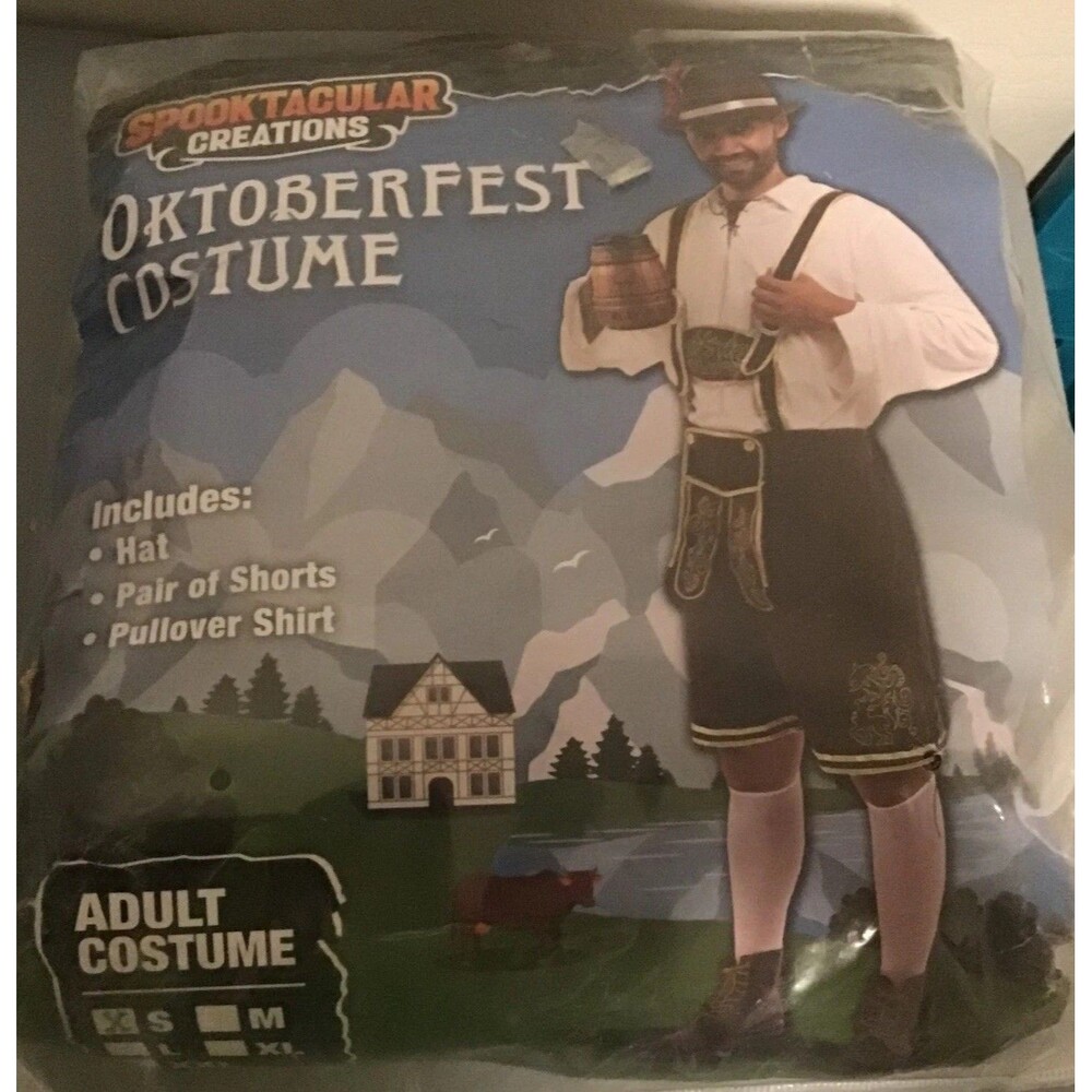 OKTOBERFEST (style 1) Costume Adult SMALL Halloween Spooktacular NIP